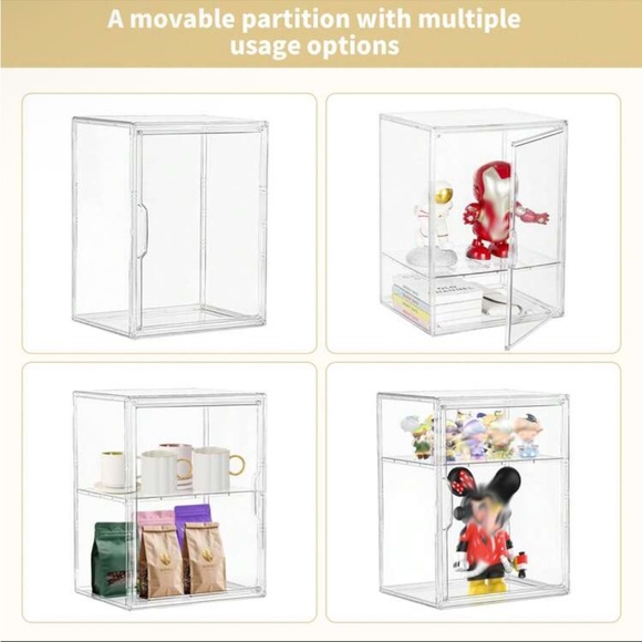 Display Case compatible for Labubu acrylic clear display box - Picture 4 of 8